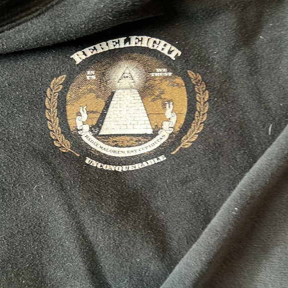 Rebel Of Flight Seeing Eye Hoodie Size Medium - Picture 2 of 8